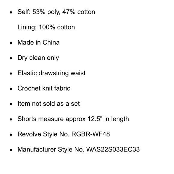 New Rag and Bone Riley shorts - Picture 12 of 12